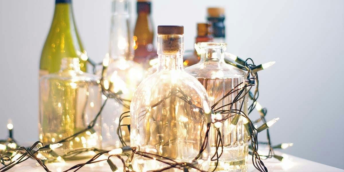 5 Festive Ways To Upcycle Your Empty Gin Bottles This Christmas