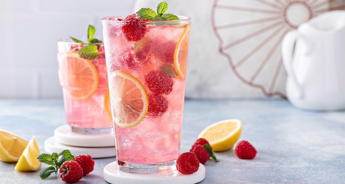 You will fall head over heels for this beautiful pink gin and pink lemonade cocktail!
