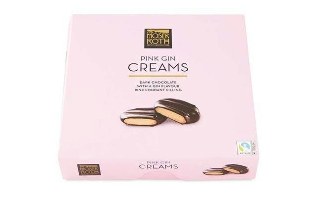These pink gin chocolate creams only cost £1.49 in Aldi!