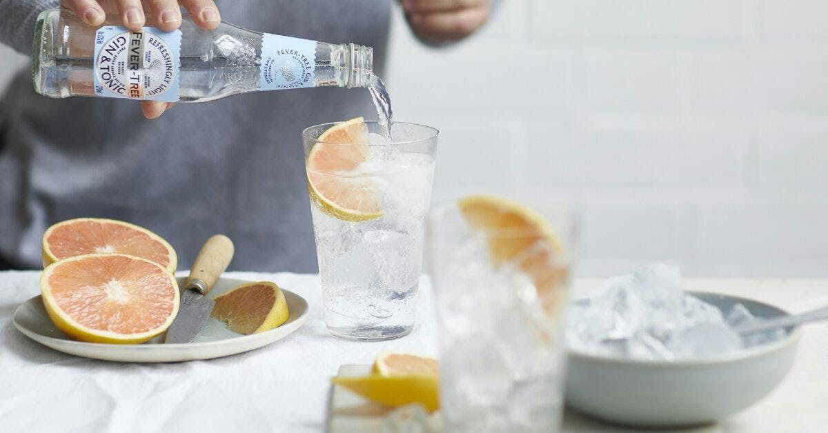 Sip on this guilt-free, premixed G&T from Fever Tree!
