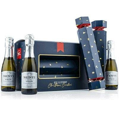 Prosecco Christmas crackers