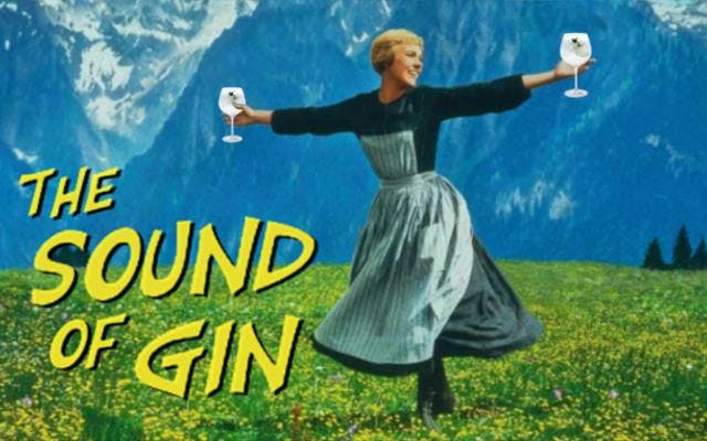 The Sound of Music gin parody