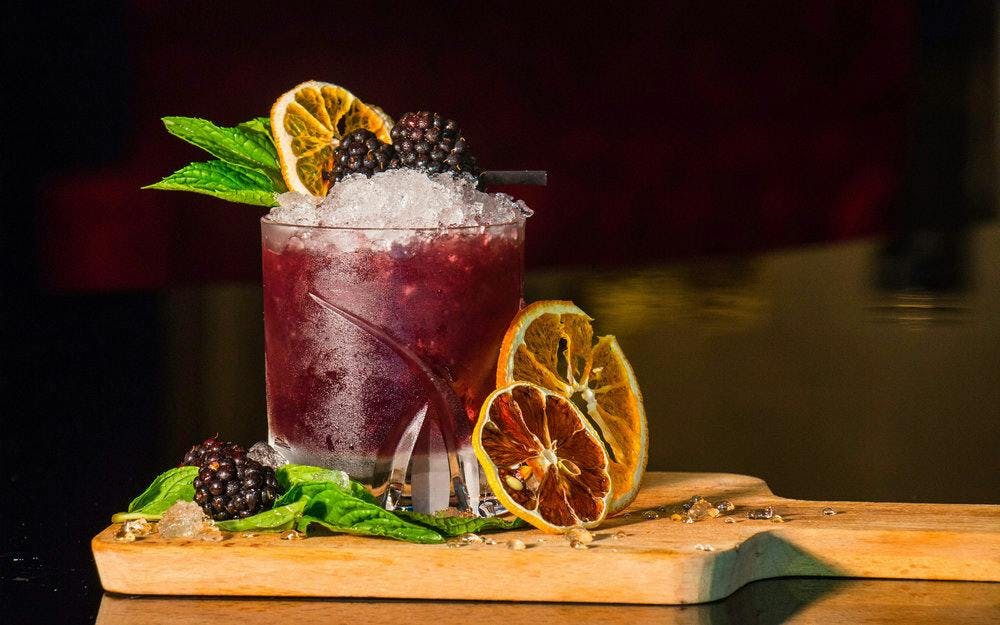 Cocktail: Blackberry Gin Bramble