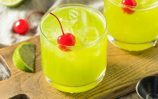 Gin and Midori cocktail recipe