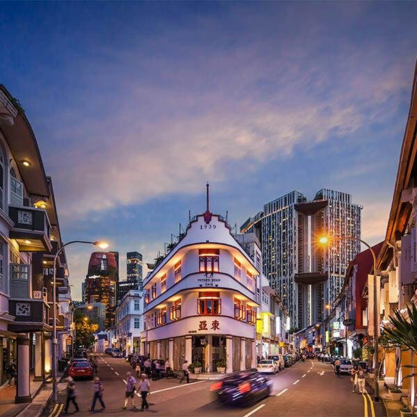 Keong Saik Road in Chinatown houses some of the hottest restaurants and bars in the city, such as No Sleep Club.