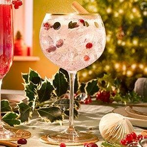 Craft Gin Club Copa Gin Glass for Christmas
