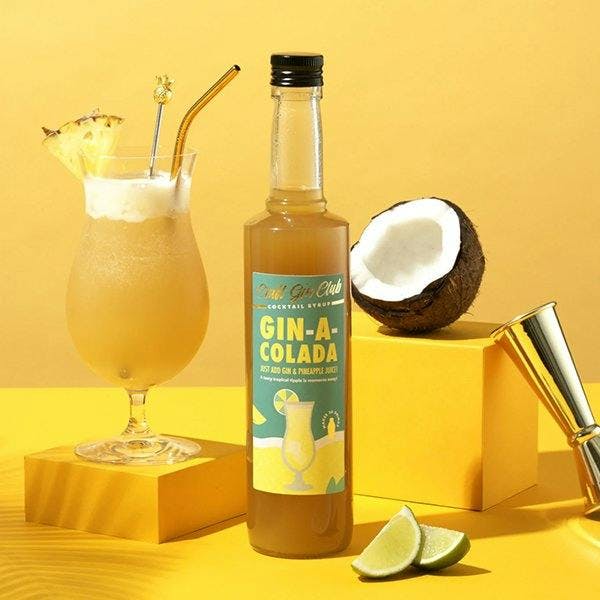 Gin-a-colada cocktail syrup