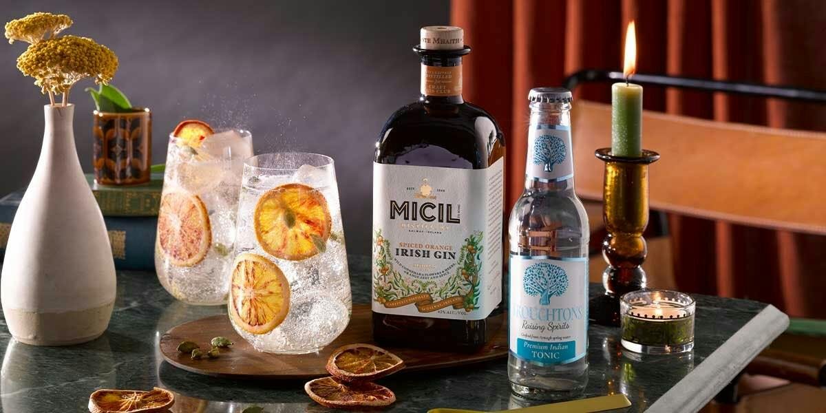 Discover the perfect Micil Spiced Orange Irish Gin & Tonic recipe! 