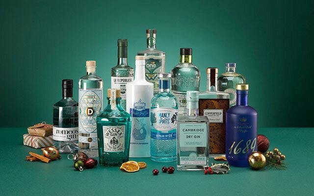 The twelve fabulous Gins of the Month we sent Craft Gin Club members in 2019