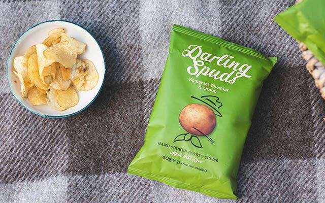 Darling Spuds Hand Cooked Potato Crisps