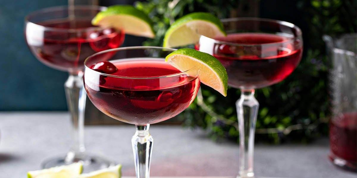 Gin, Port & Cherry Martini? This cocktail recipe, you have got to try! 