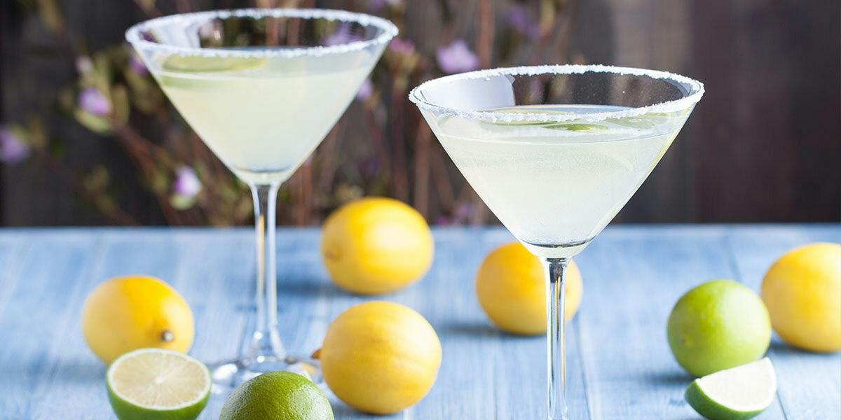 If you like lemon sherbet, you'll love this Lemon Drop Martini! 