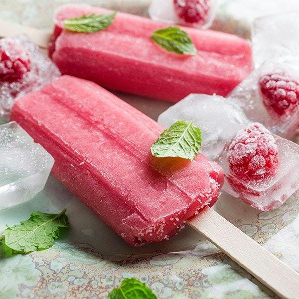 Raspberry Ice Lolly