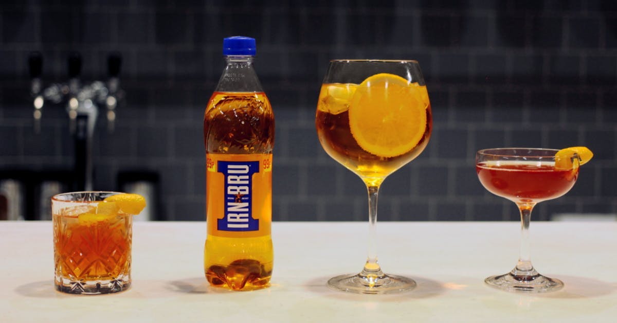 Try these three gin and Irn Bru cocktails for a totally new taste sensation