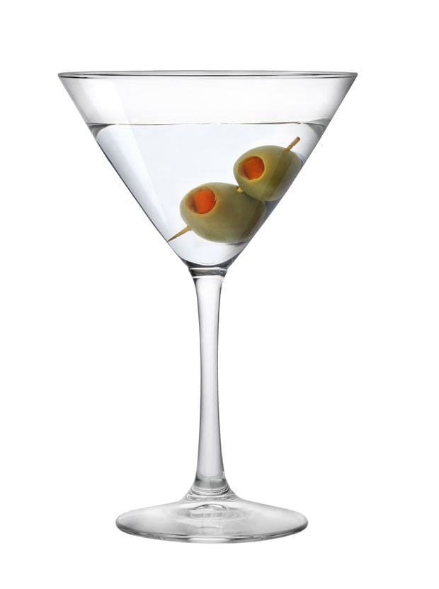 martini gin cocktail back to school