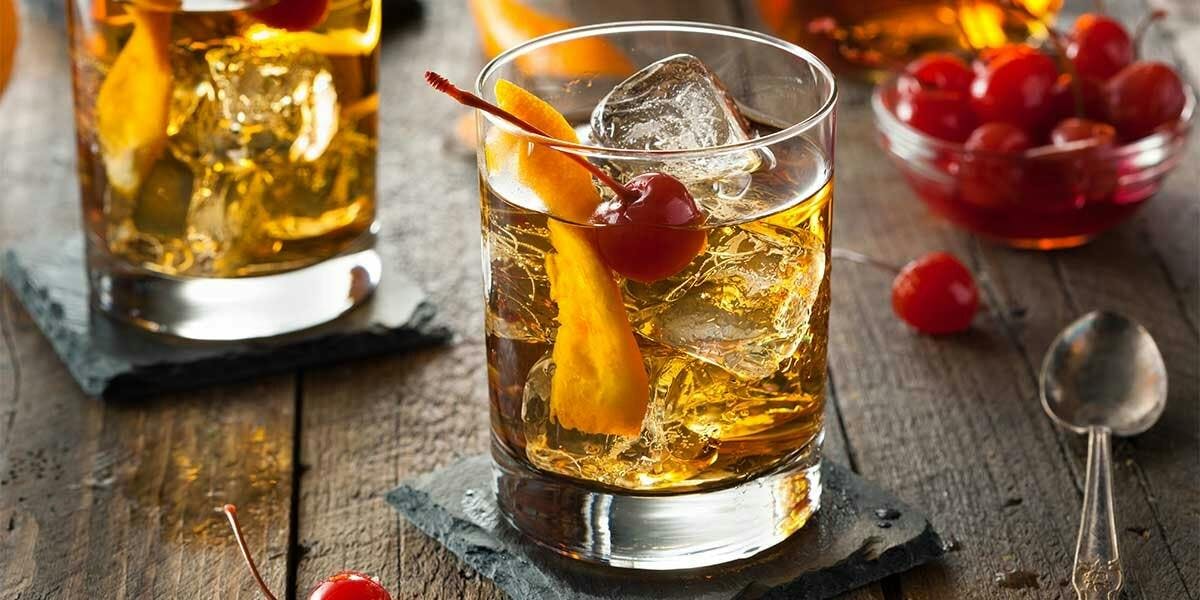 Get a load of this gin-credible Old Fashioned! 