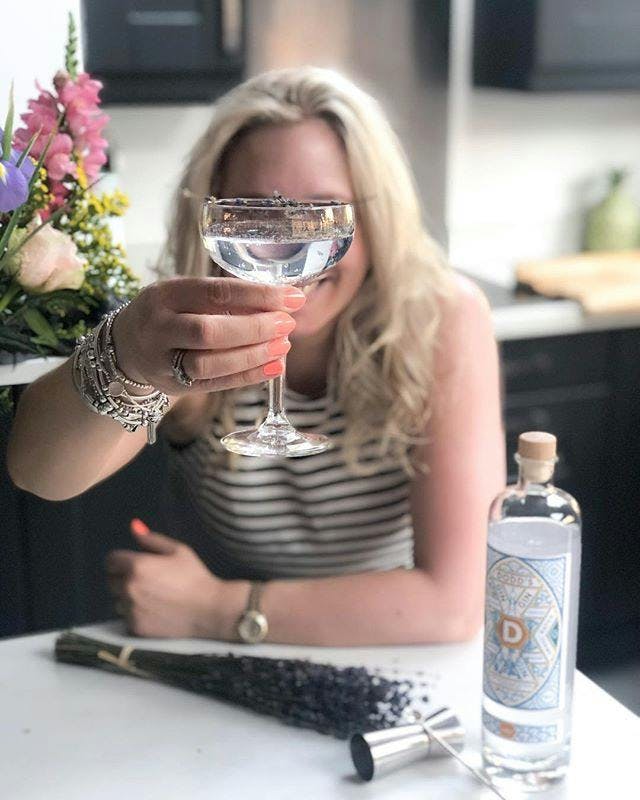 “Perfecting my @craftginclub lavender and honey @doddsgin cocktail. Bank holiday drink of choice!” Some wonderful words from member, Laura W!