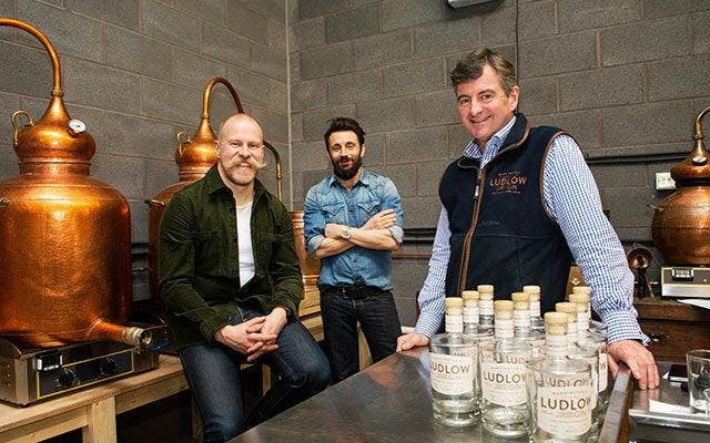 The Ludlow Gin team
