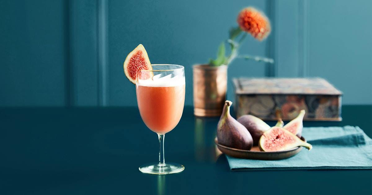 We think this gin cocktail is totally un-fig-ettable