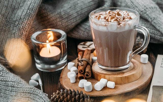 Gin & Amoretto Hot Chocolate