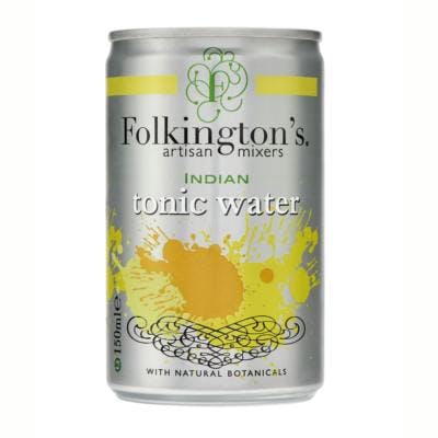 Folkington's Indian Tonic Water can