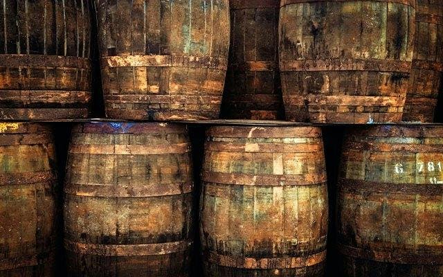 Whiskey maturation process