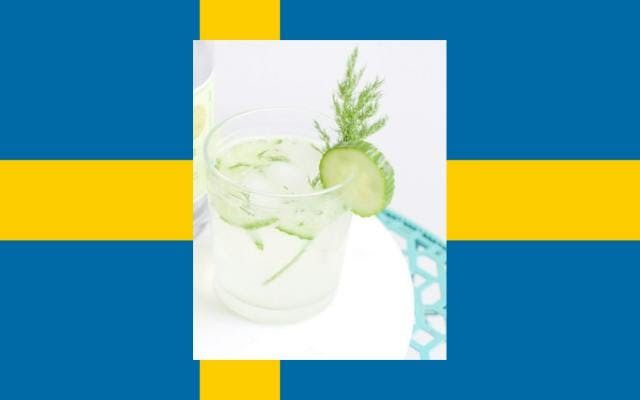 Dill Dall sweden cocktail drink