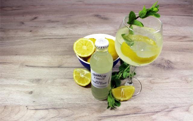 Franklin and Sons perfect Sicilian Summer serve gin and tonic