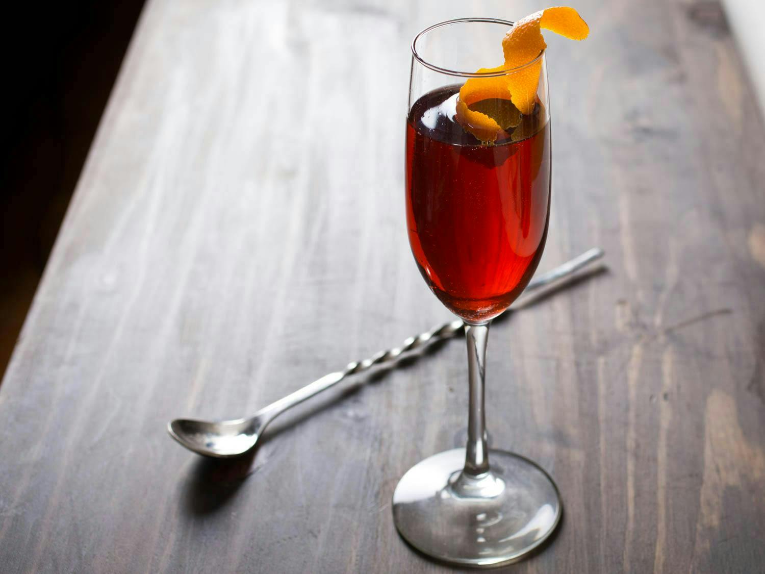 Cocktail of the Week: A Burleigh's Sundowner like a Negroni on gin steroids!