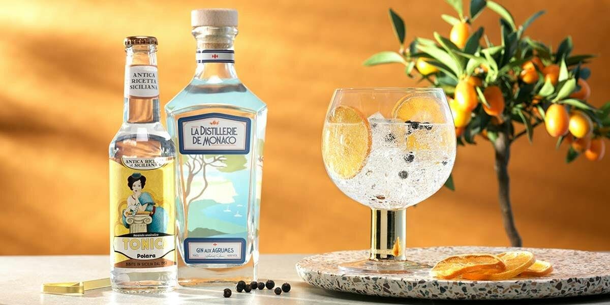 Our May 2020 Perfect G&T is full of the orange citrus notes of Mediterranean summers!