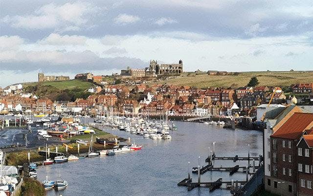 The beautiful seaside town of Whitby