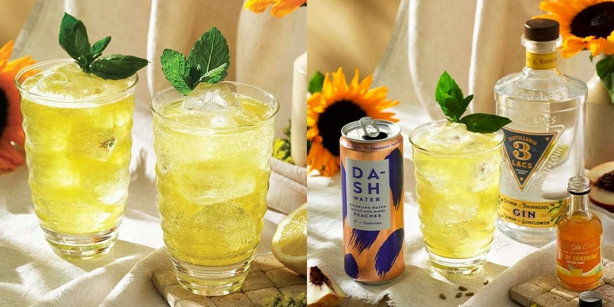 Craft Gin Club's Ray of Sunshine is the perfect summer cocktail recipe!