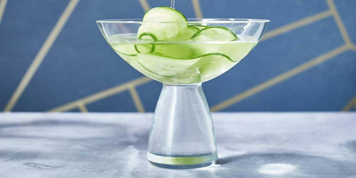 A cucumber and mint Martini is a sophisticated new twist on the classic cocktail recipe
