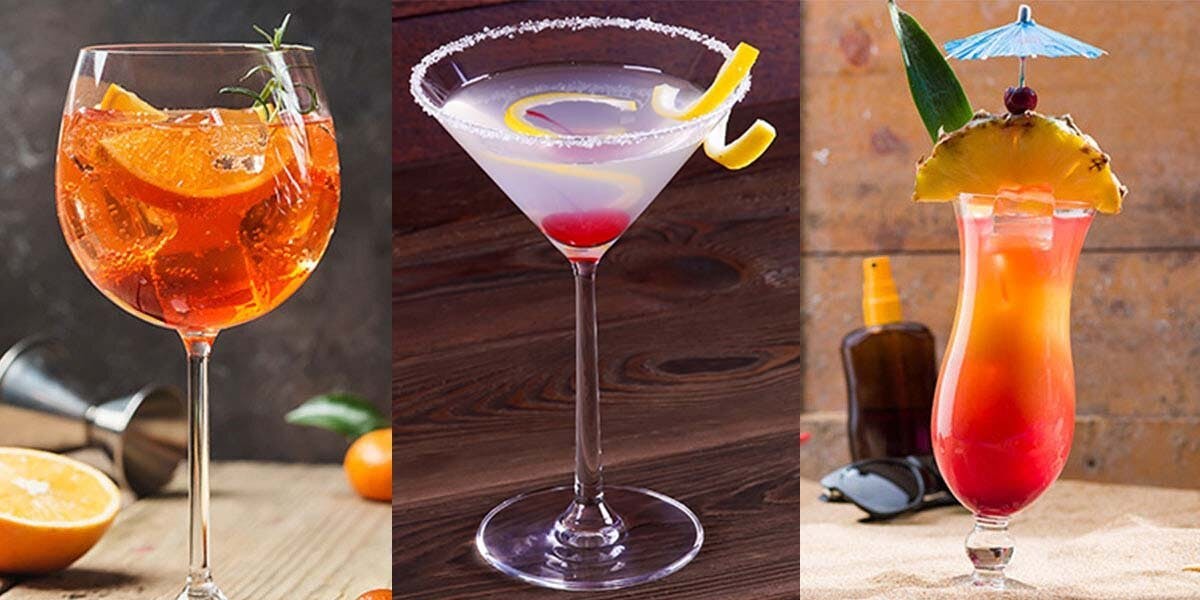 Can you name all 20 of these cocktails from the photo? Only a true cocktail fan can get at least 15! 