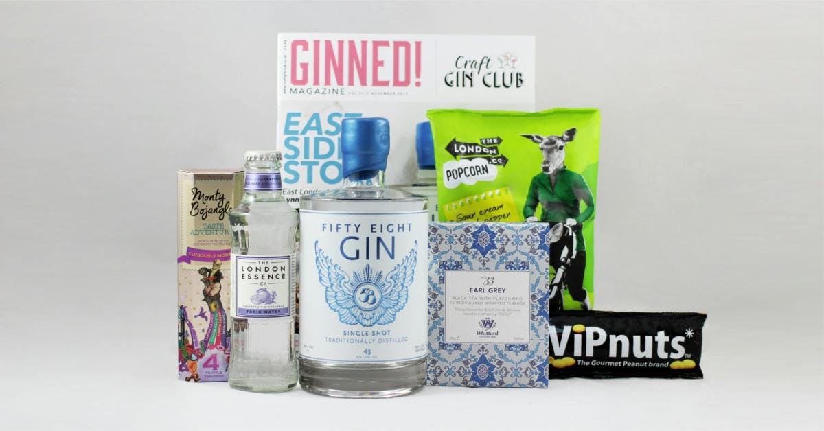 November 58 Gin of the Month box