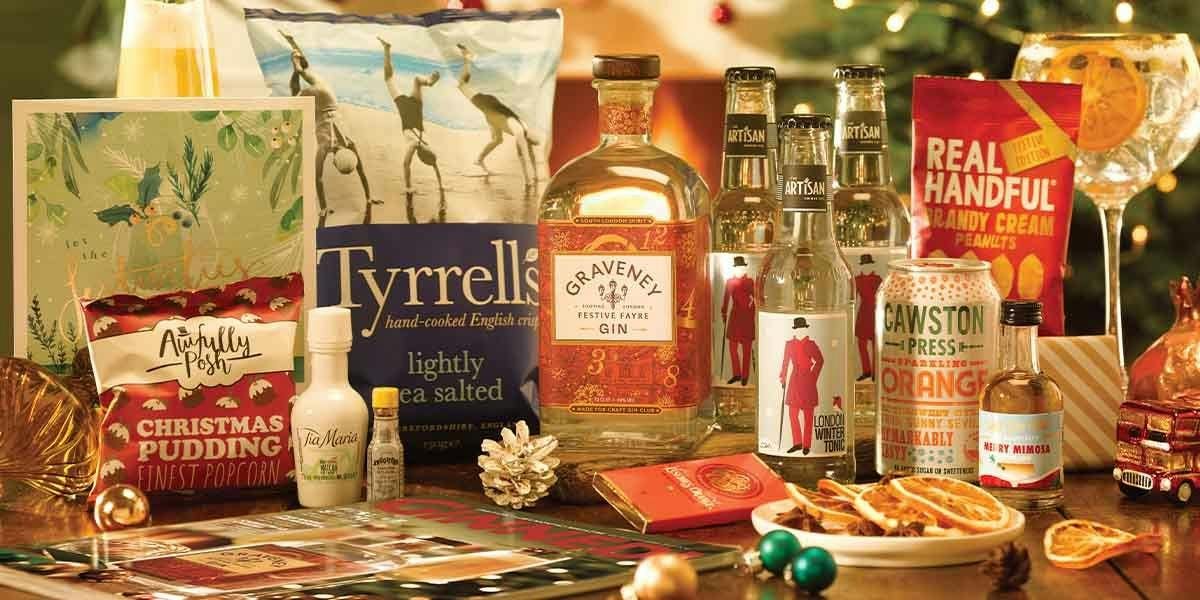 Discover the fabulously festive treats in Craft Gin Club's December 2022 Gin of the Month box!