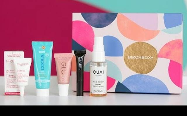Beauty subscription box - Birch Box