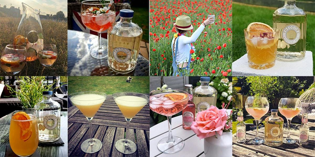 Craft Gin Club members are whipping up some incredible cocktails in the sunshine!