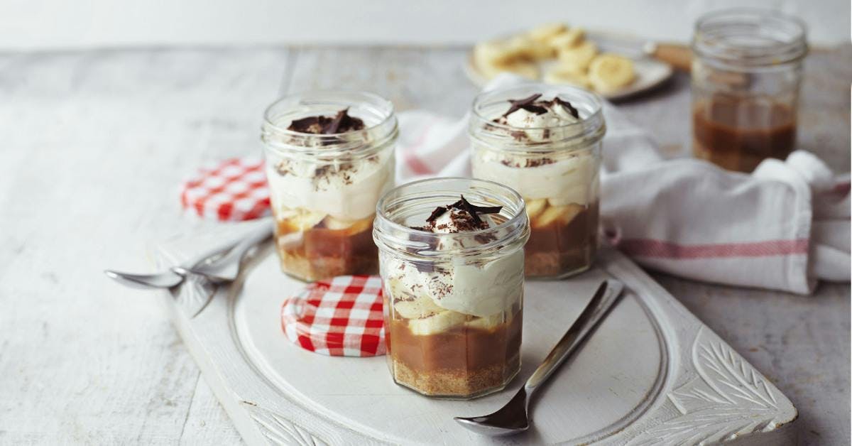 These banoffee jars are little morsels of heaven 