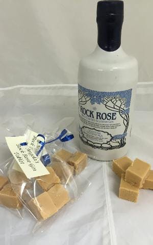 rock rose gin fudge