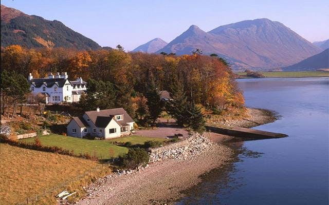 The location of the Loch Leven Hotel &amp; Gin Distillery is simply breathtaking