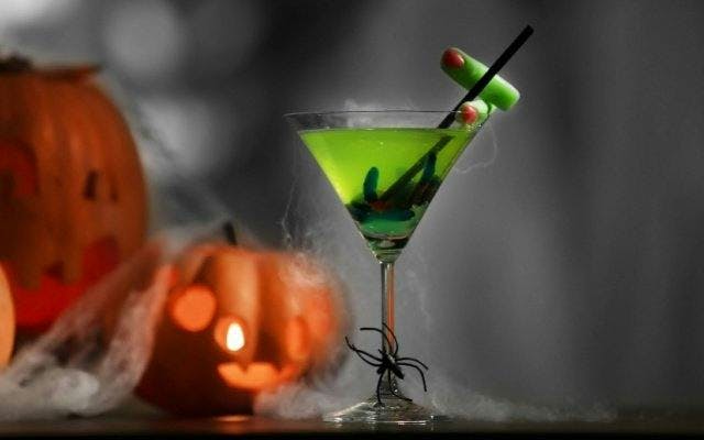 Halloween themed cocktail recipe