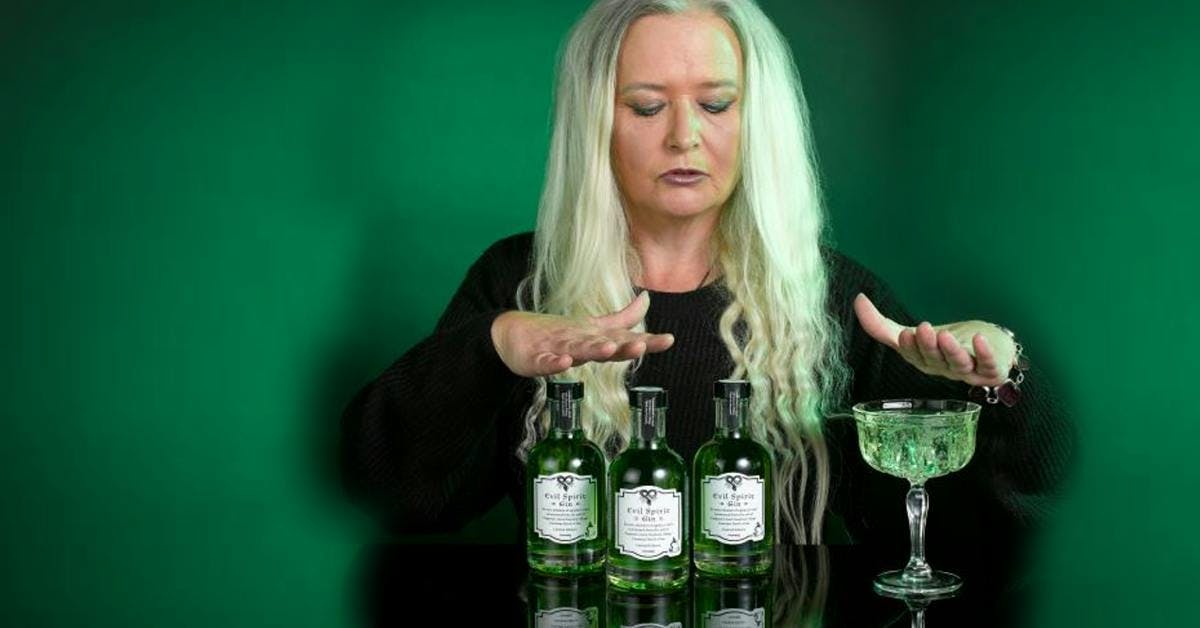 A 'cursed' gin is now available, just in time for Halloween!