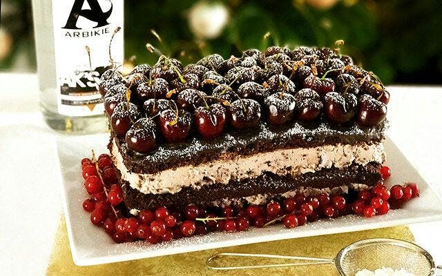 Black Forest Gateau Christmas dessert