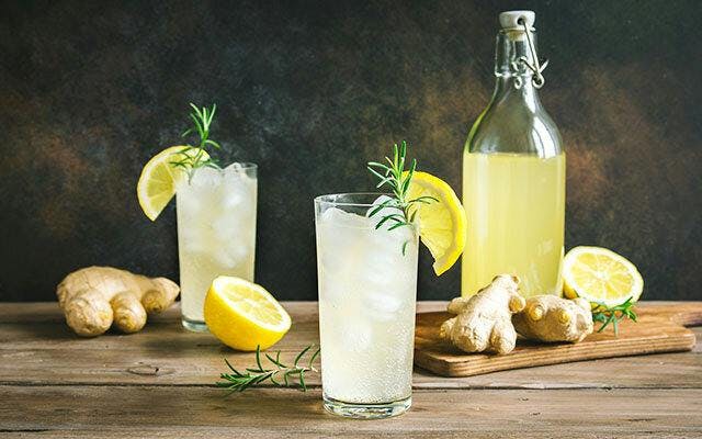 homemade lemon ginger gin recipe