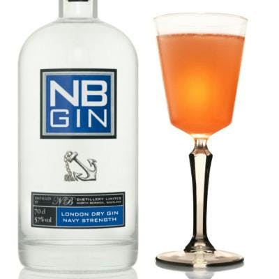 NB gin navy strength b's knees bees cocktail