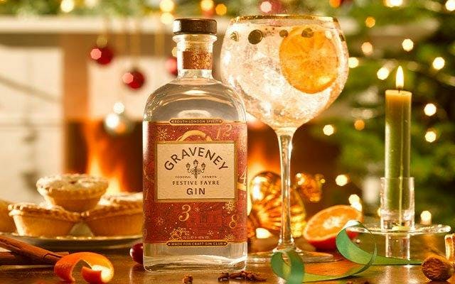 Craft Gin Club's December 2022 Gin of the Month, Graveney Festive Fayre Gin
