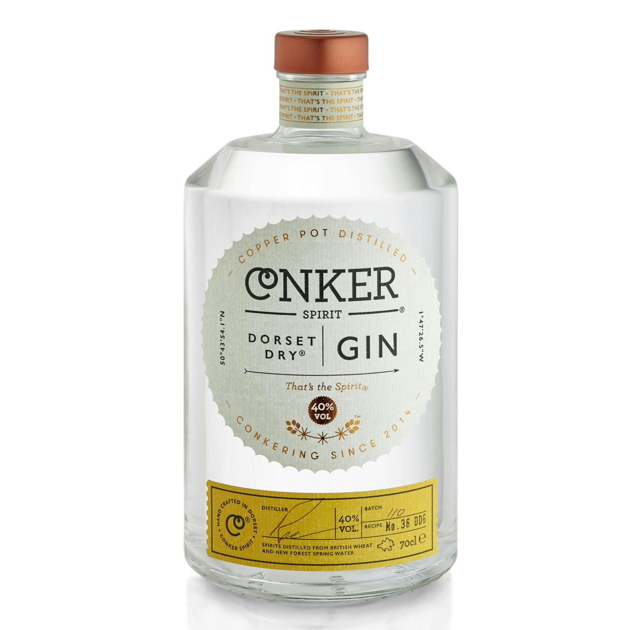 conker gin dorset craft gin