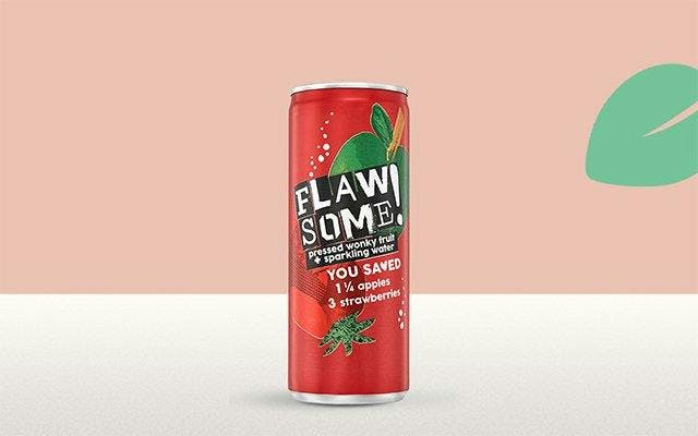 Flawsome! Apple & Strawberry Sparking Water