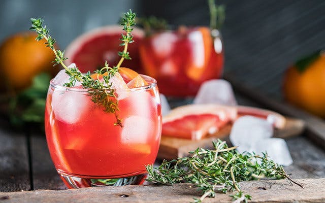 Gin Thyme cocktail